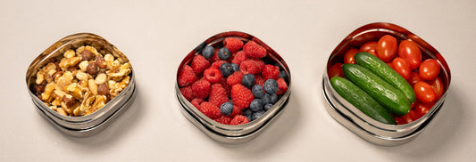 RVS Fruitbakjes / Snackboxen Weer Op Voorraad!