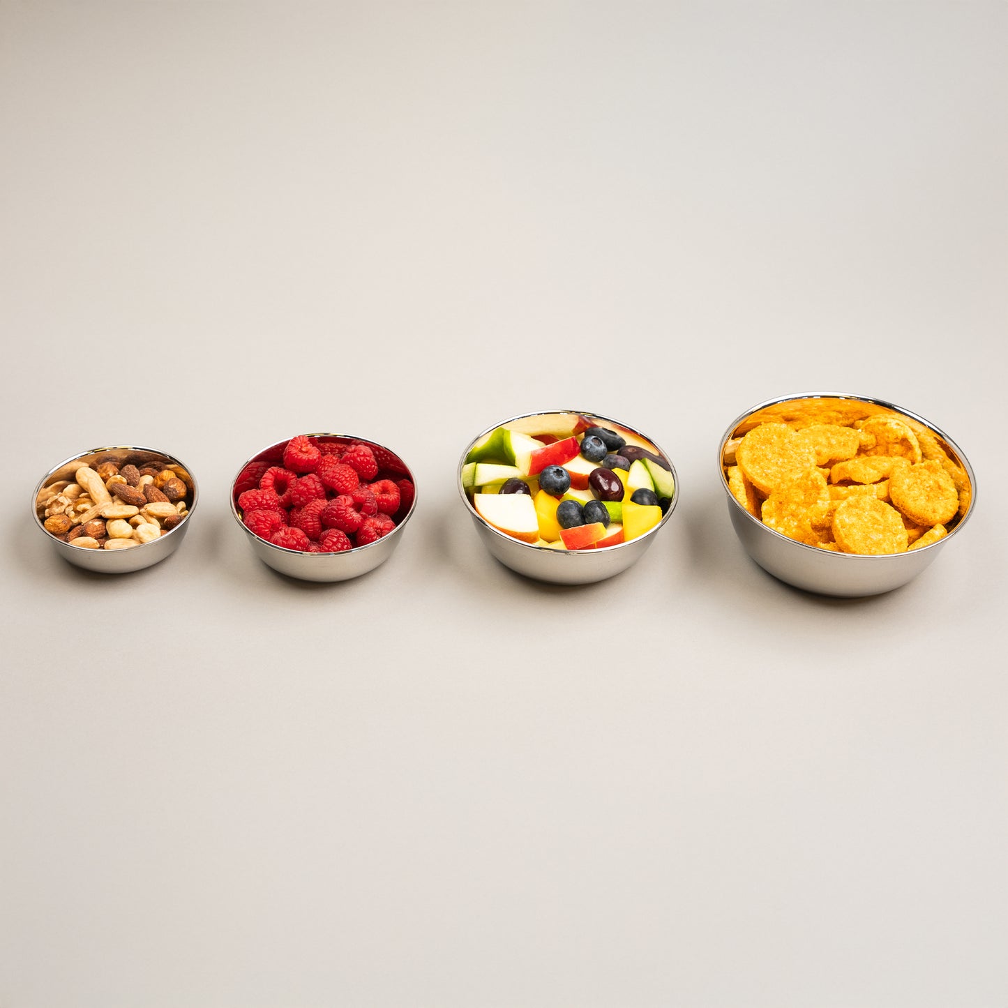 Stainless steel bowls