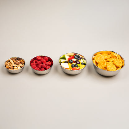 Stainless steel bowls