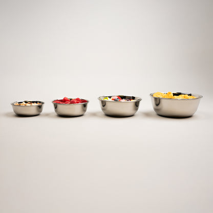 Stainless steel bowls