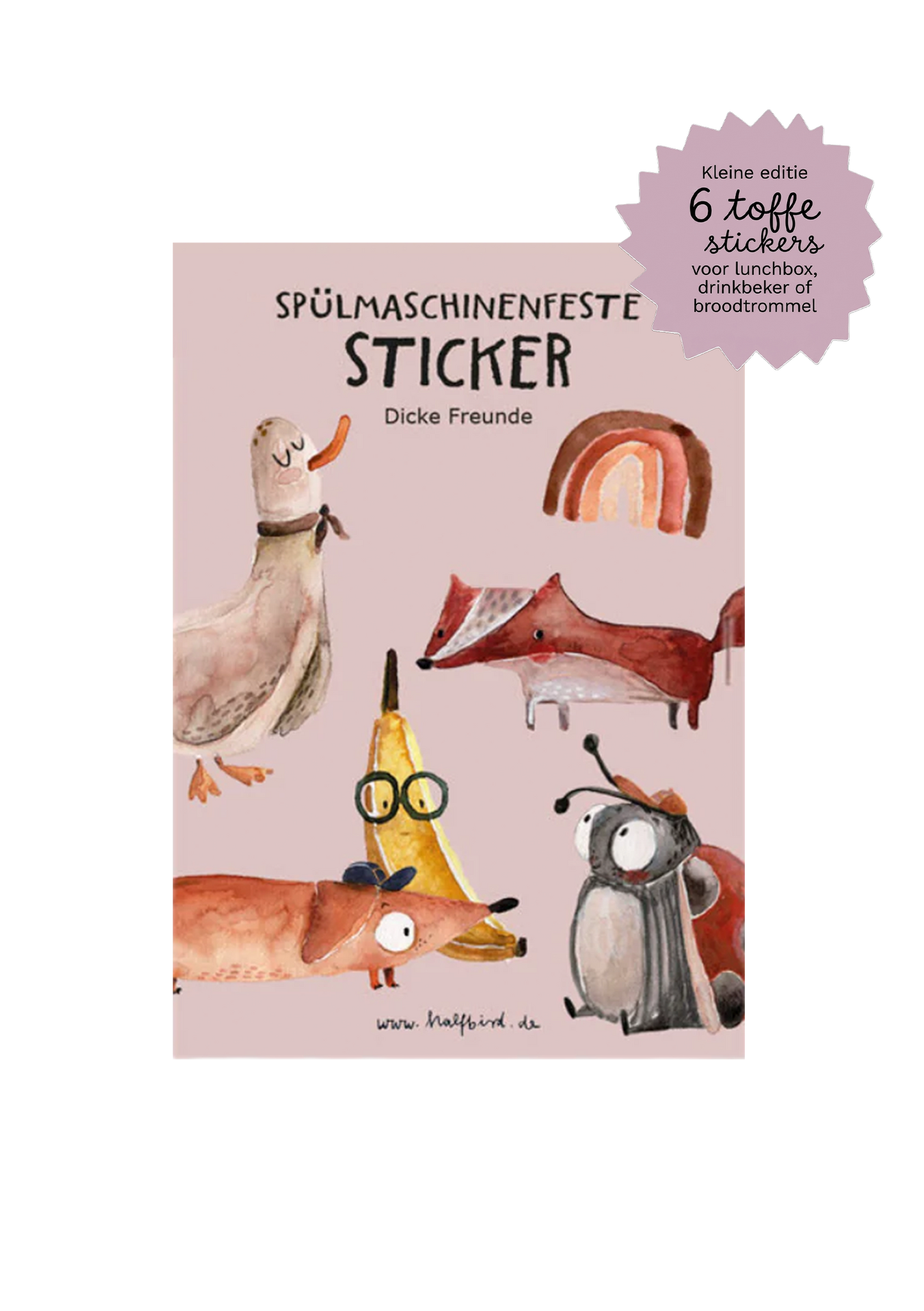 Vaatwasserbestendige stickers