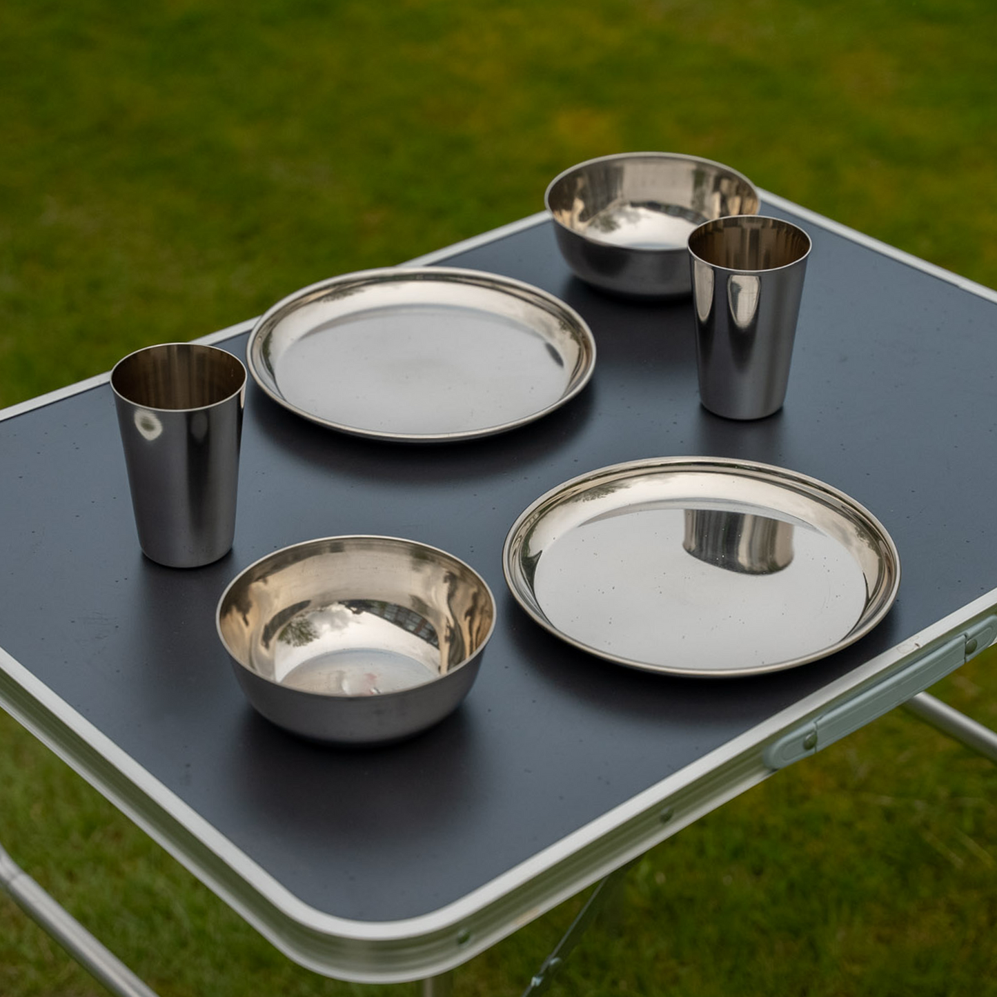 Stainless Steel Camping Set (6 Persons)