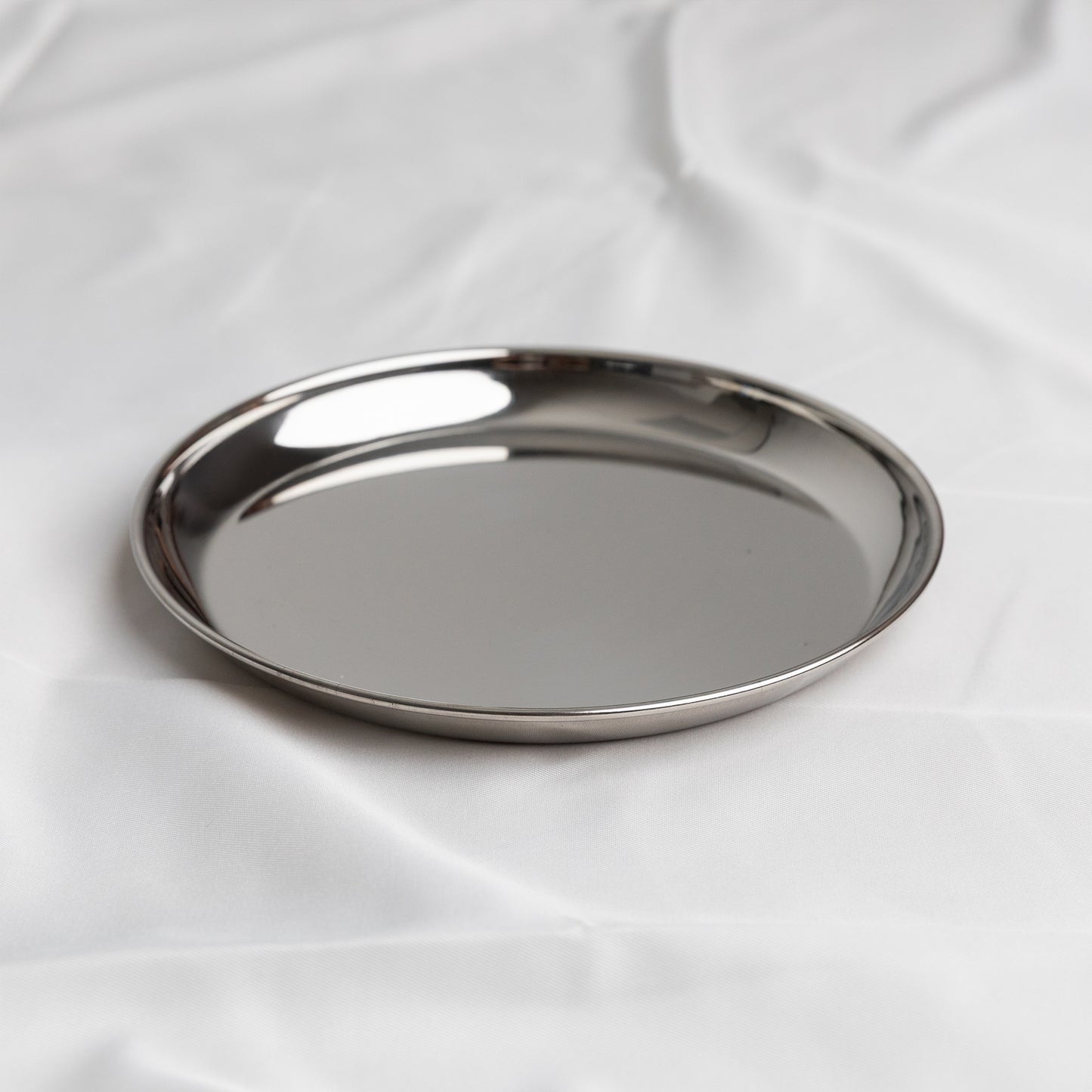 Stainless steel meal plates