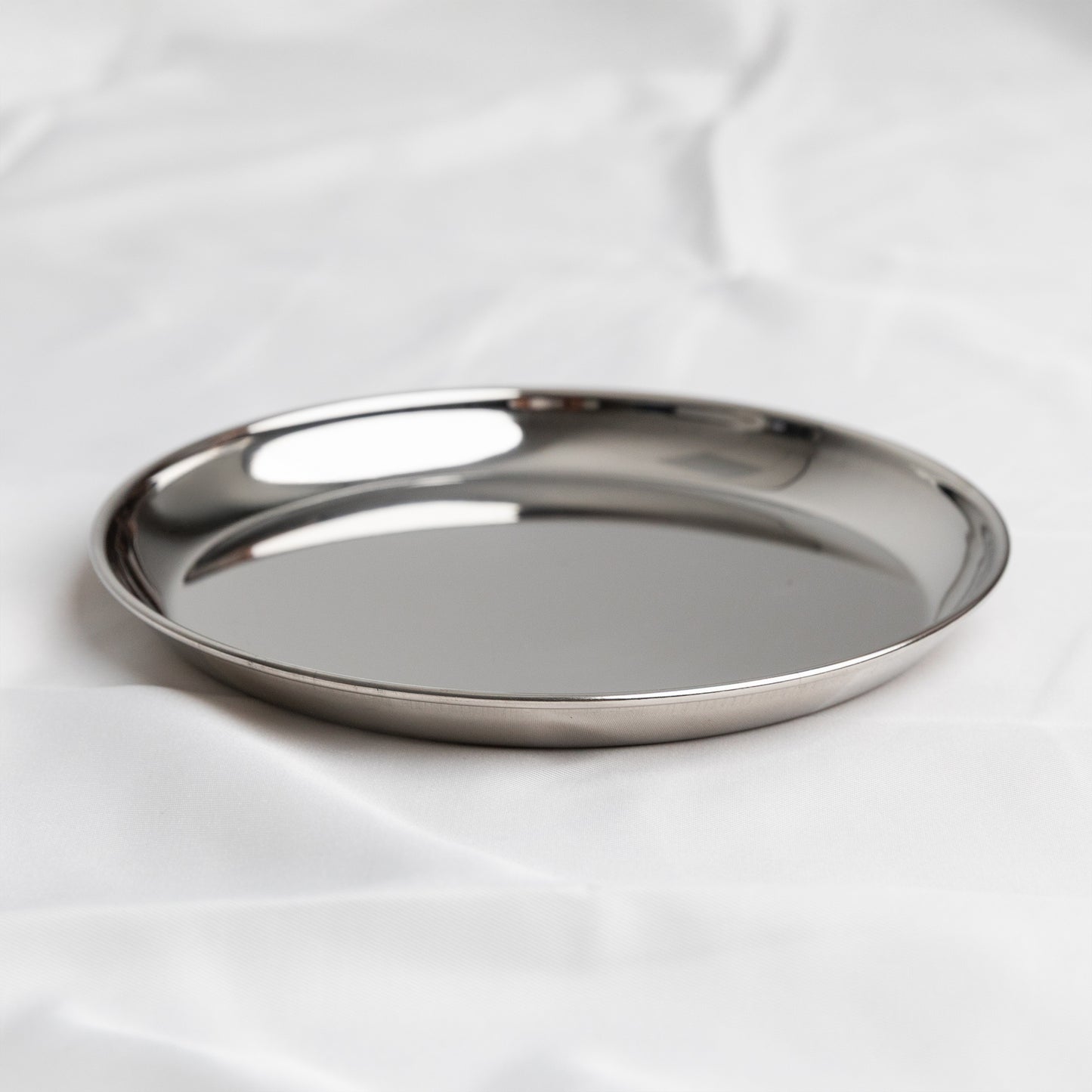 Stainless steel meal plates