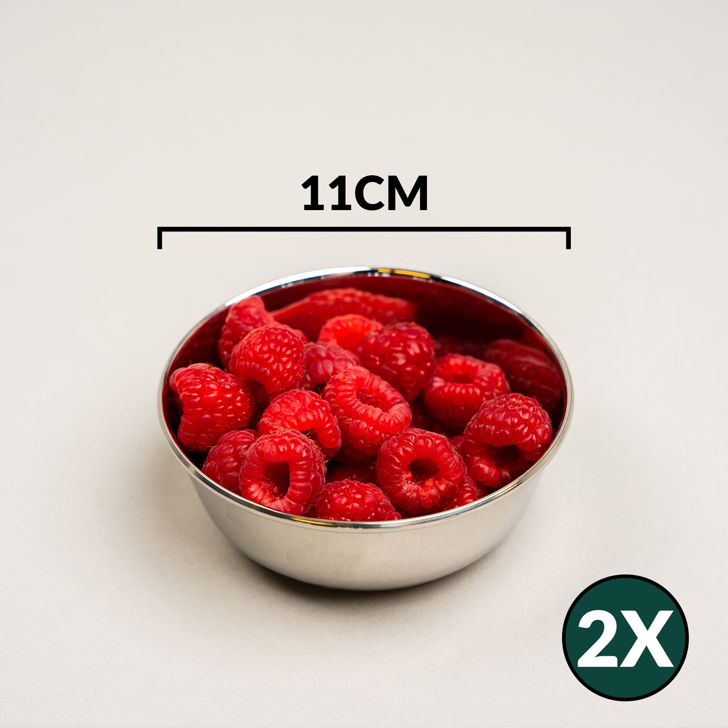 Stainless steel bowls