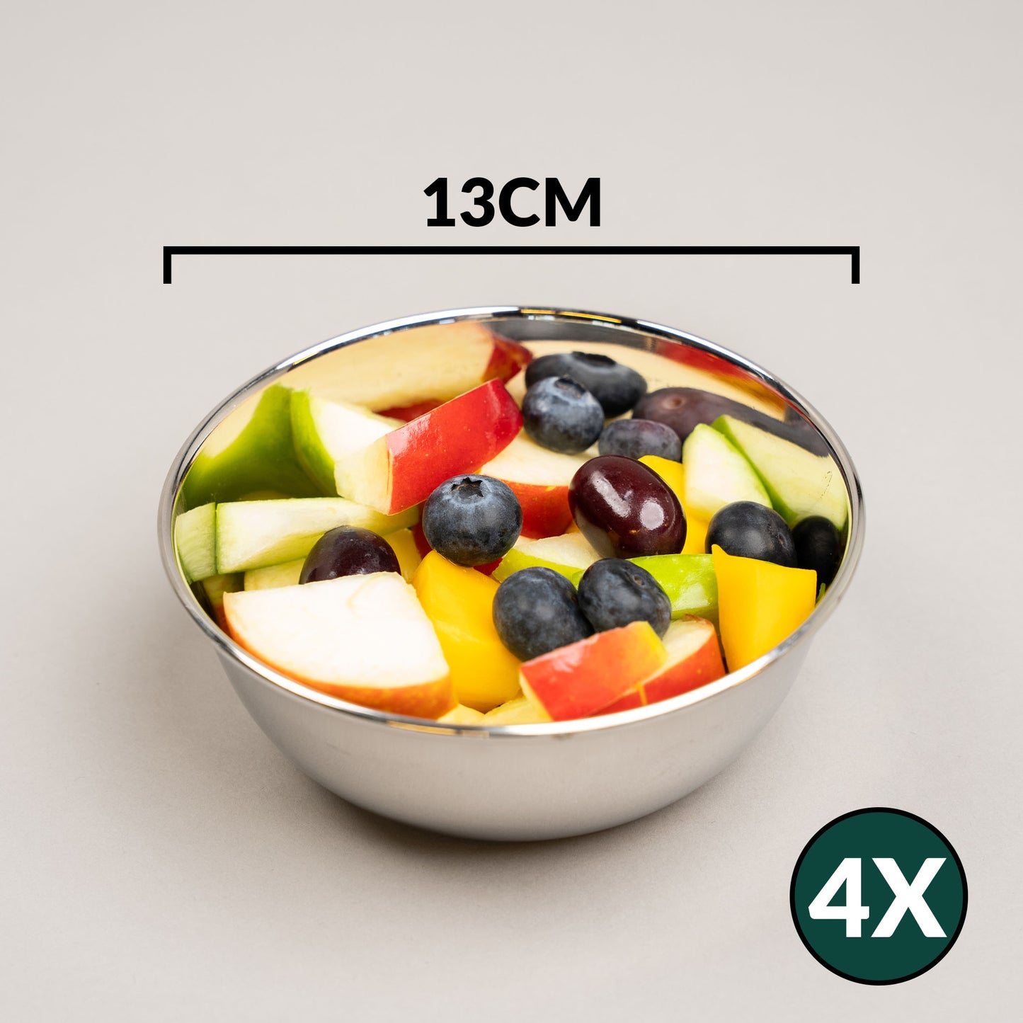 Stainless steel bowls