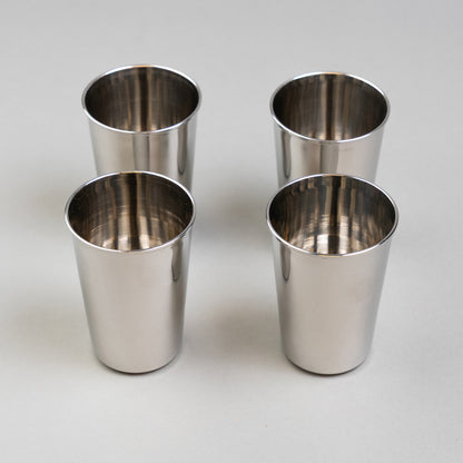RVS Drink Beker (Set van 4)