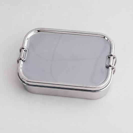 RVS Lunchbox Lekvrij Groot (+divider)