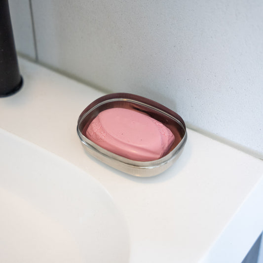 Stainless steel soap box 