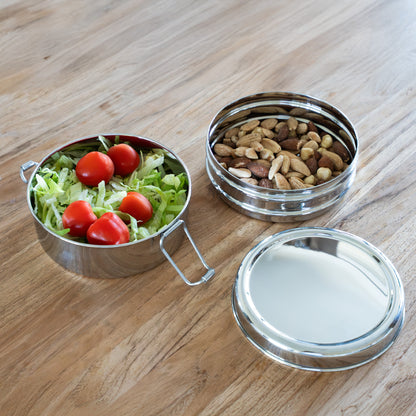 stabelbare RVS lunchbox