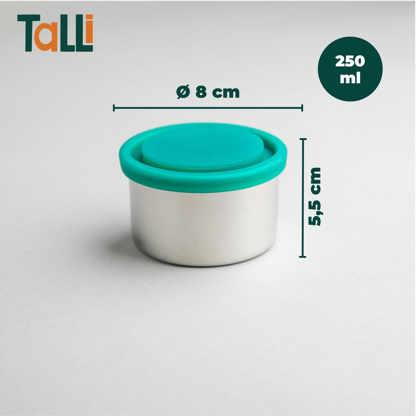 RVS Snackbox Lekvrij